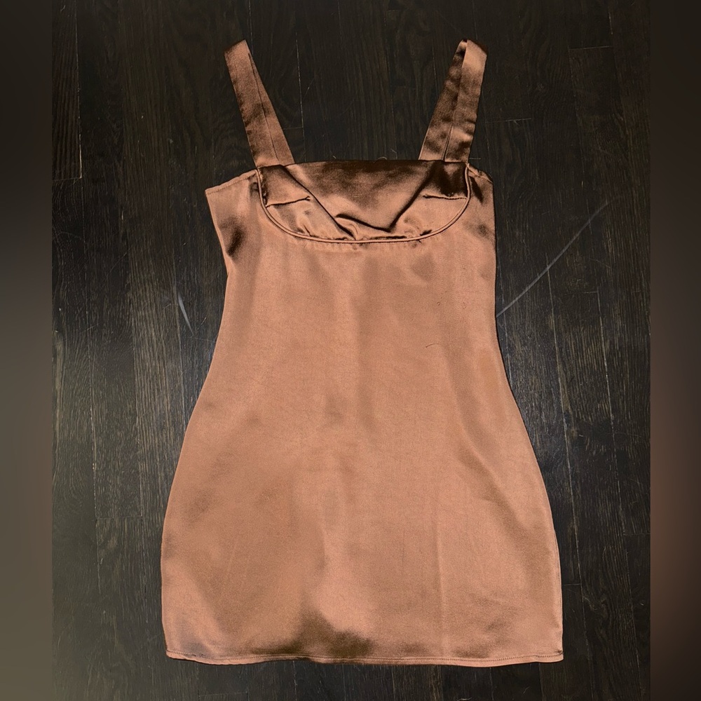 Pacsun LA Hearts Brown Mini Dress